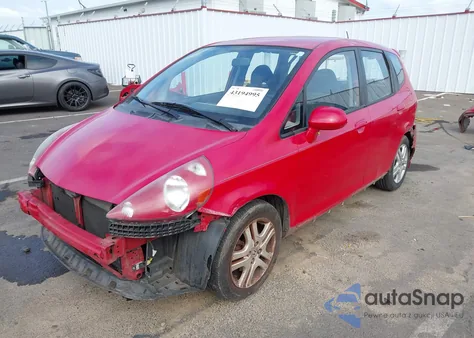 2007 Honda Fit S z USA, uszkodzony, nr VIN JHMGD38647S036882